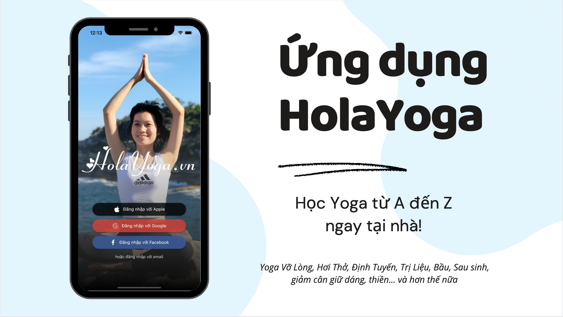 Yoga Từ A đến Z cùng HolaYoga App